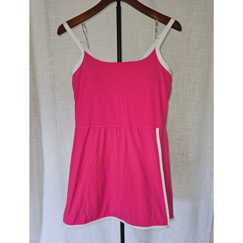 All in Motion Active Dress Womens Large Pink Slit Hem Activewear Pickleball Slit